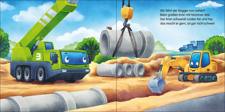 Produktbild Gute Nacht, kleiner Bagger! (Deutsch, Natalie Mendes, 2021)