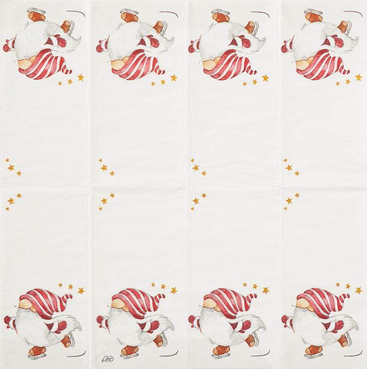 Produktbild IHR Papiertaschentücher "Wichtel auf dem Eis"