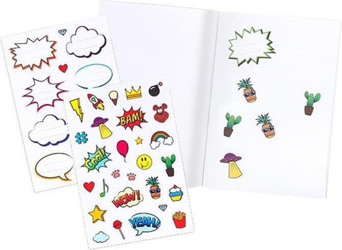 Image du produit Trendhaus Album de collection d'autocollants, 40 autocollants inclus