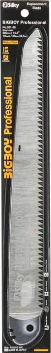 Actual product image Silky Spare saw blade for BIGBOY 360-10