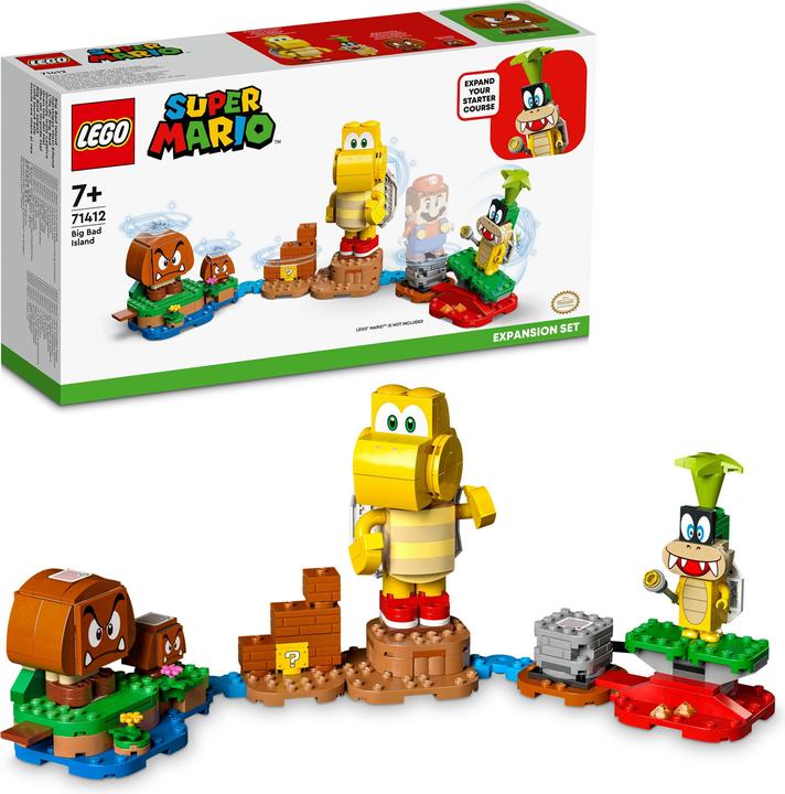 Produktbild LEGO Garstiges Maxi-Eiland - Erweiterungsset (71412, LEGO Seltene Sets)