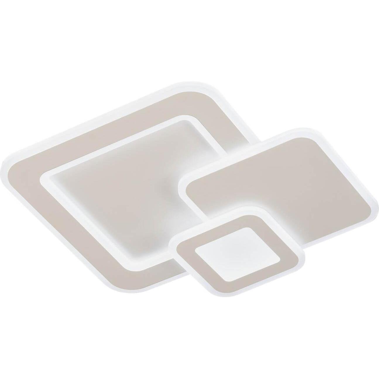 Fischer & Honsel, Wandleuchte + Deckenleuchte, Honsel Joster LED Deckenleuchte 54W Tunable white steuerbar dimmbar Acryl...
