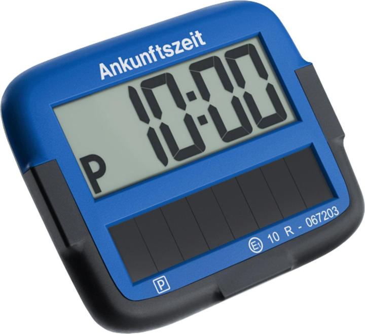 Needit PARK Micro Solar elektr. Parkscheibe Zulass. blau