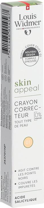 Immagine prodotto Widmer Louis Skin Appeal Abdeckstift 01 0.25 g