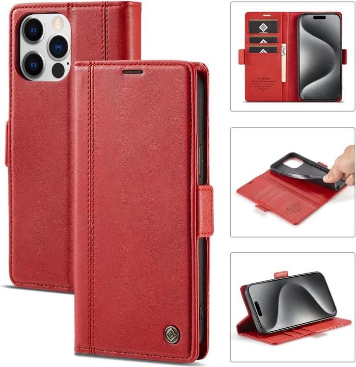 Produktbild LC.Imeeke iPhone 16 Pro Max - Flip Case Business (Apple iPhone 16 Pro Max)