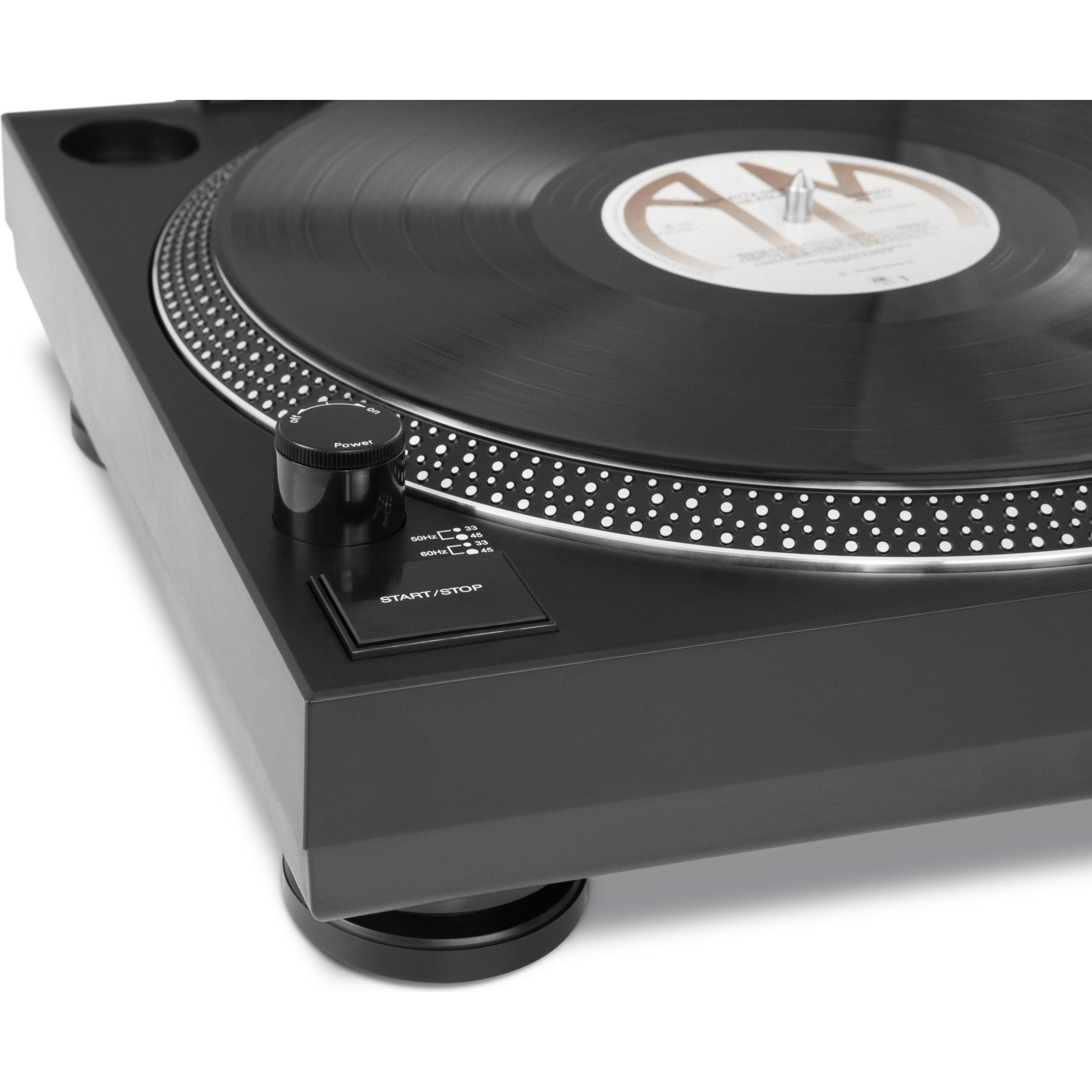 Thumbnail - TechniSat TechniPlayer LP 300 (Halbautomatisch), Plattenspieler, Schwarz, Silber