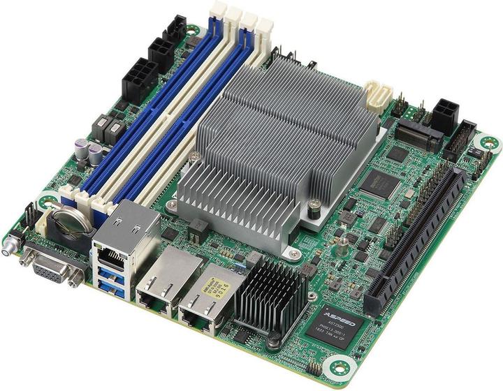 Produktbild AsRock Mainboard EPYC3101D4I-2T AMD EPYC 3101 Processor (Intel SoC, Mini-ITX)