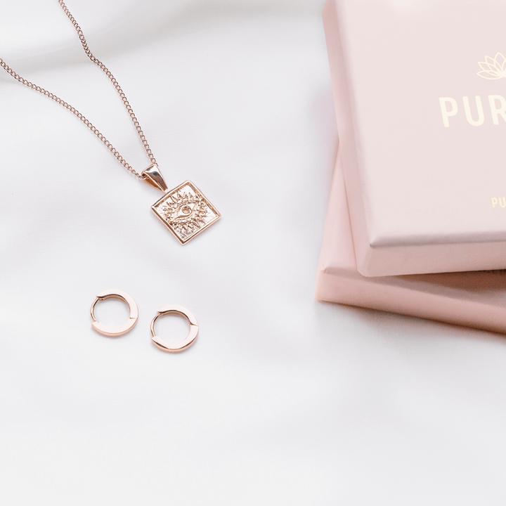 Image du produit Purelei Ike (Acier inoxydable plaqué or 18 caratsArgent : Acier inoxydable plaqué or rose 18 carats)