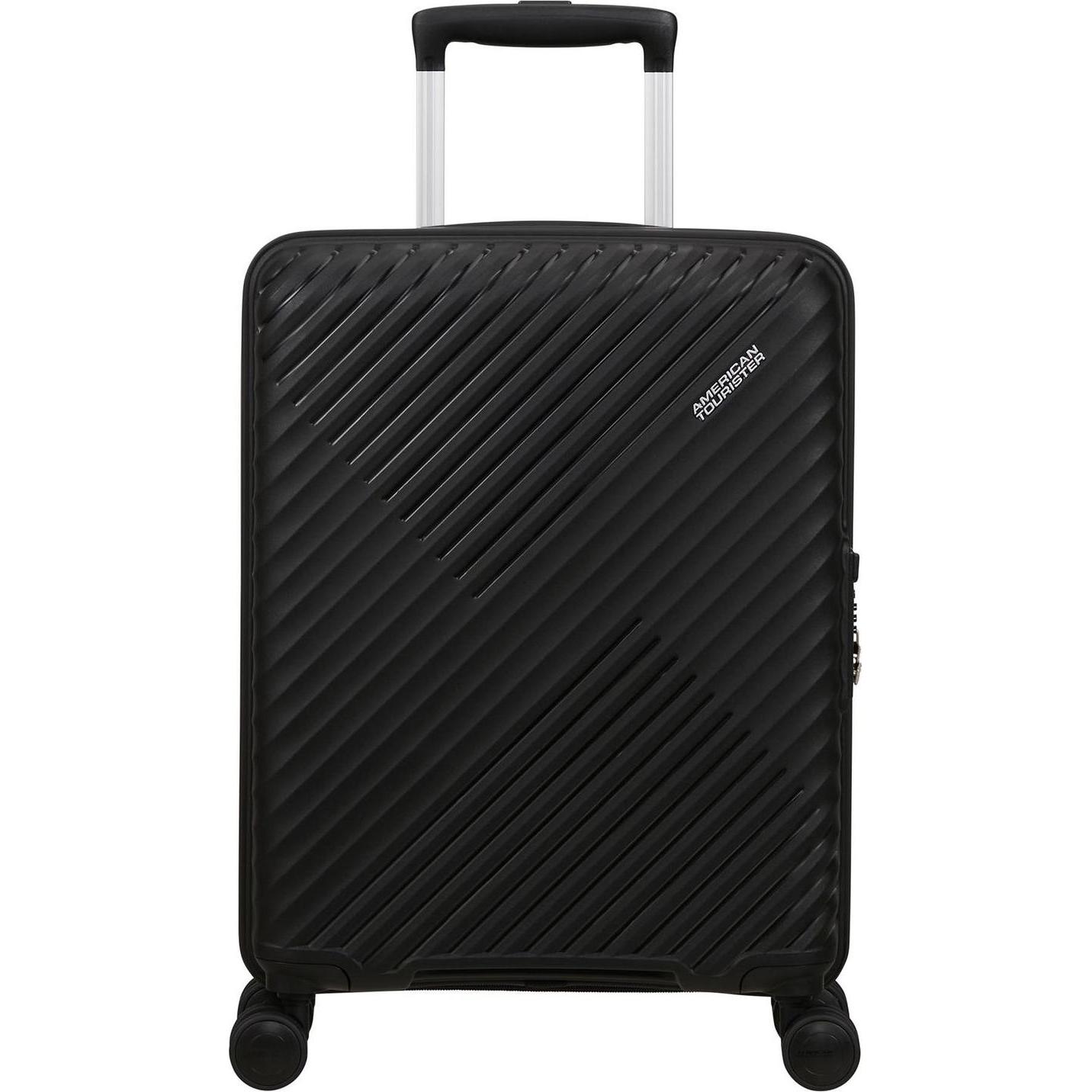 American Tourister, Valigia, Diablast Spinner, Nero, (35 l)