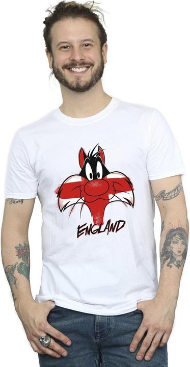 Produktbild Looney Tunes Sylvester England Face TShirt (S)