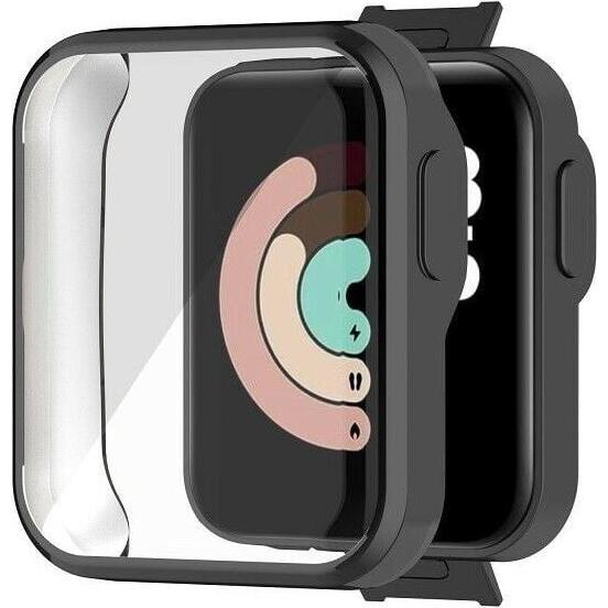 Strap-it Schutzhülle, Smartwatch Zubehör, Schwarz