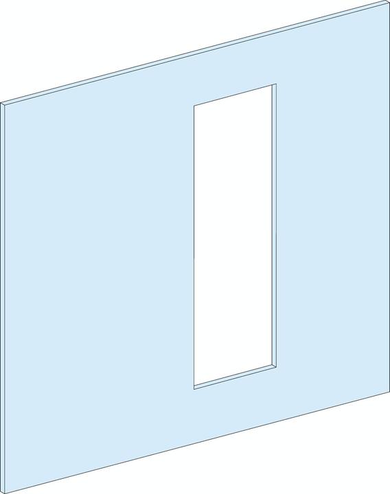 Produktbild Schneider Electric PrismaSeT-P, Frontplatte, für manuelle Netzumschaltung,TransferPac