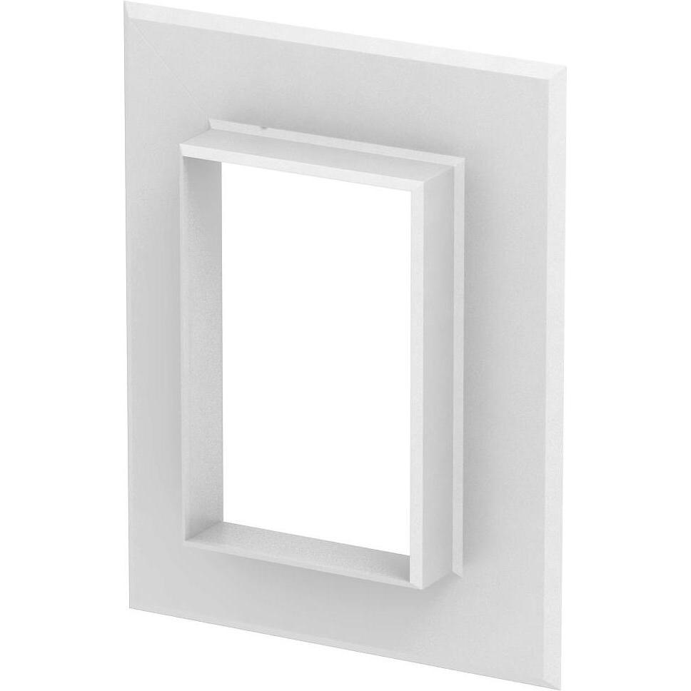 OBO Bettermann, Leitungsführung Zubehör, OBO G-AWAG70110RW Wandabschlussblendengeschl. 178x25x138 Alu
