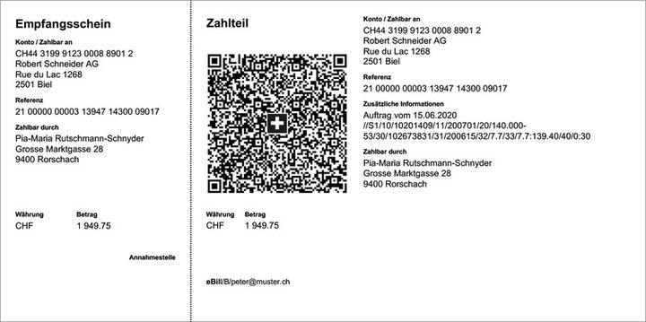 Actual product image Simplex Swiss QR (500 x)