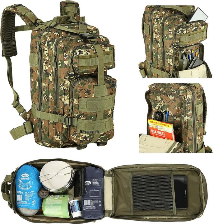 Produktbild Nils CAMP DEFENDER Rucksack CBT7204 Grün Moro (30 l)