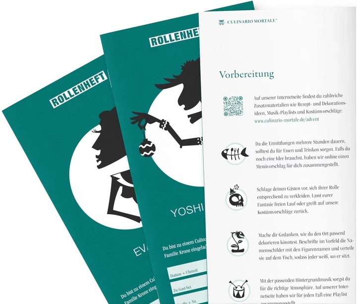 Produktbild Culinario Mortale Advent, Advent, ein Grablicht brennt - Krimidinner (Deutsch)