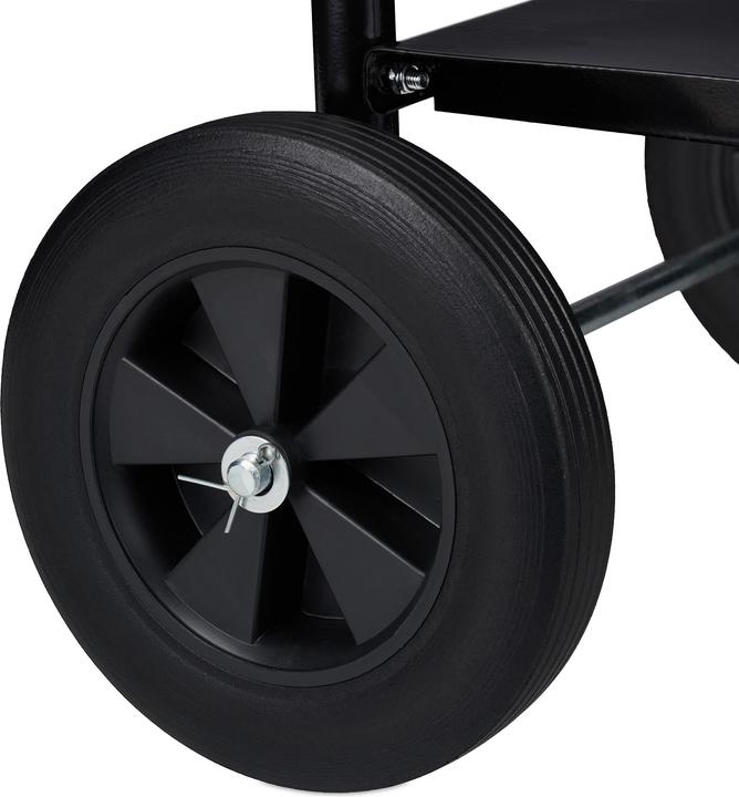 Immagine prodotto Relaxdays Carrello per legna da camino (46 x 39 x 89,5 cm)