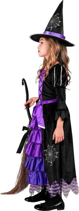 Produktbild Widmann Hexe Kinderkostüm in Schwarz - Lila
