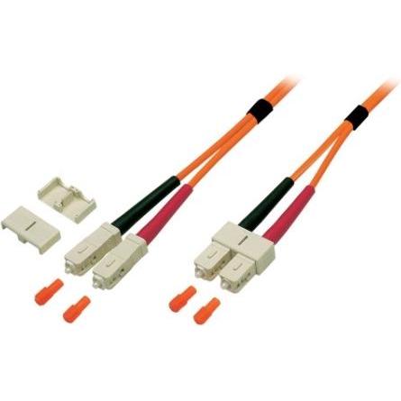 EFB Elektronik GmbH Duplex Jumper SC-SC 50/125µ, OM2, LSZH, orange, 3.0mm, 50m, LWL Patchkabel sind definierte Komp (50 ...