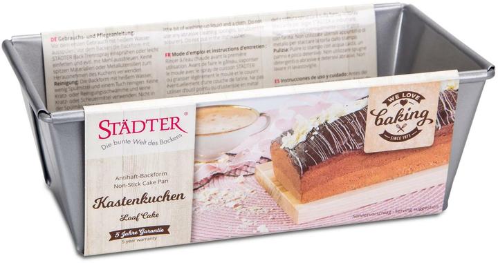Produktbild Städter Cakeform 20x10.5x7 cm We love Baking