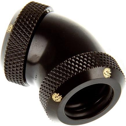 Thumbnail - Bitspower Multi-Link Adapter 45 Grad - 2x Ø 12 mm, Wasserkühlung Komponenten Zubehör, Schwarz