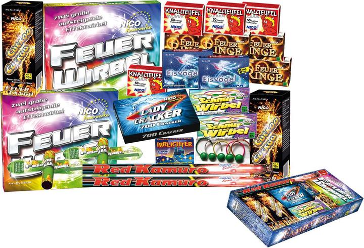 Produktbild Nico Feuerwerkset Family Pack