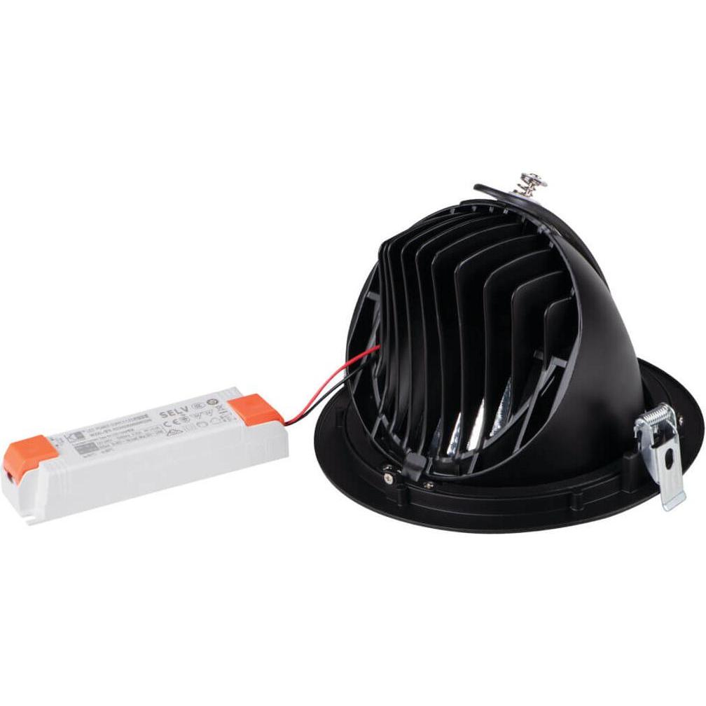 Thumbnail - Kanlux, Wandleuchte + Deckenleuchte, Downlight, Einbauleuchte HIMA LED Schwarz 22844 (3670 lm)