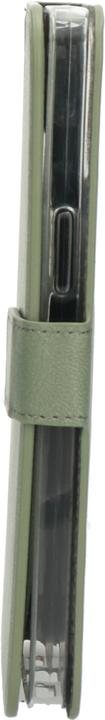 Actual product image Mobiparts Classic Wallet Case Apple iPhone 12 Pro Max Stone Green (Apple iPhone 12 Pro Max)