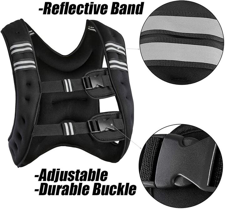Image du produit Mupai Gilet de poids 10kg