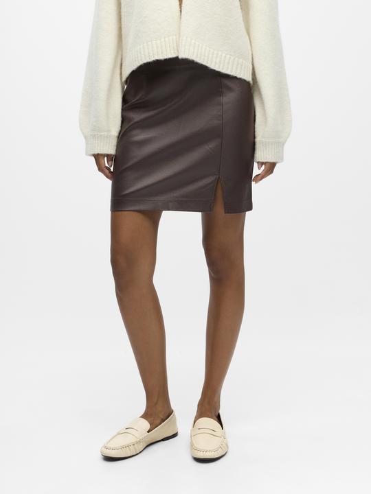 Produktbild Object PU-beschichteter Minirock (34)