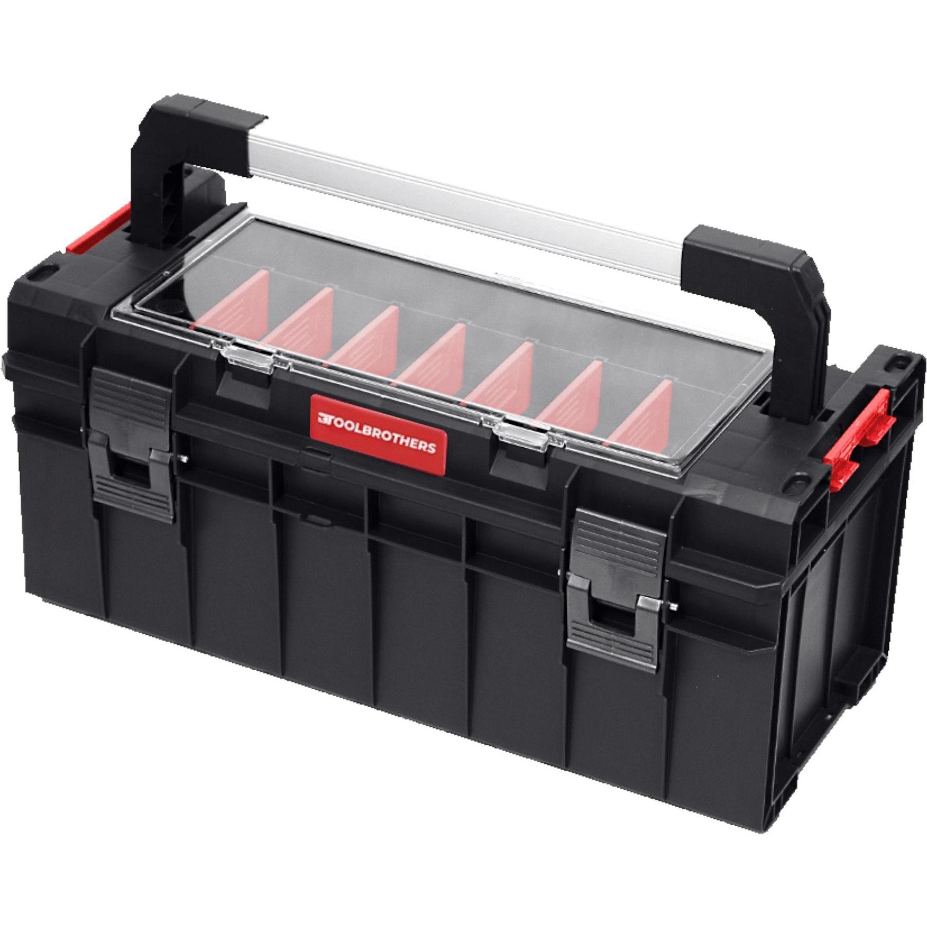 Tool Brothers, Werkzeugkoffer, Toolbrothers RHINO L Werkzeugkoffer ECO Handling+ Höhe L modularer Organizer 545 x 270 x ...
