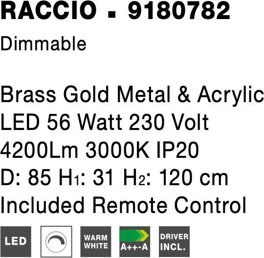 Immagine prodotto Nova Luce Raccio (5397 lm)