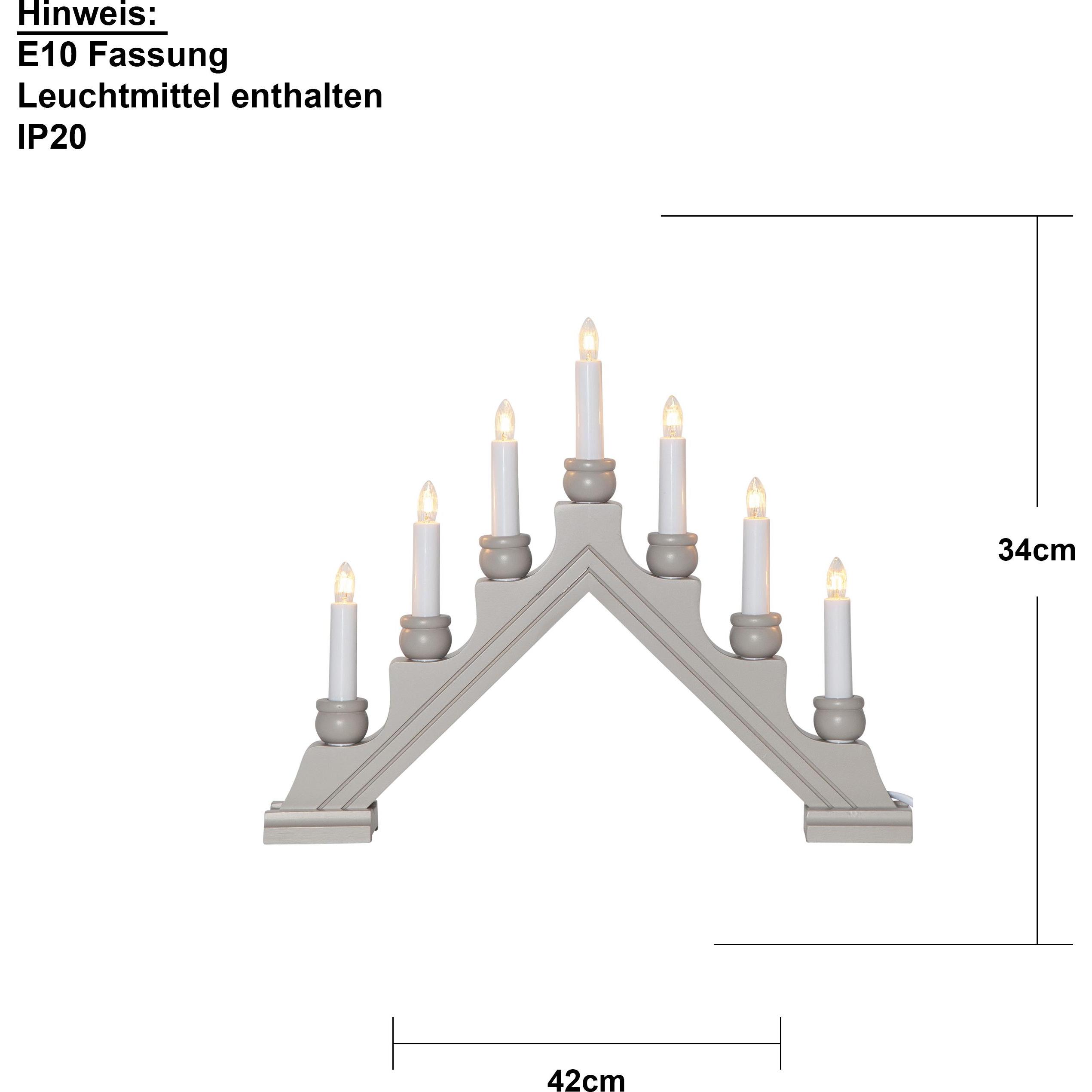 Thumbnail - Star Trading, Weihnachtsdeko, Kerzenleuchter Karin