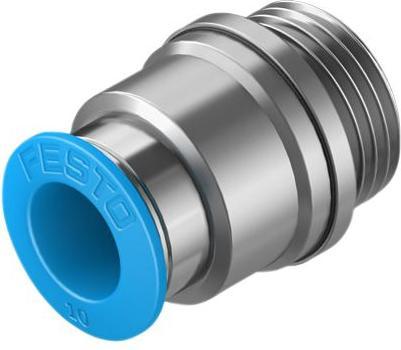 Produktbild Festo Push-in Fitting, Male G3/8, 10mm, Hex
