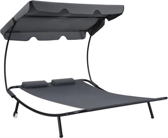 Image du produit Juskys Chaise longue double Antalya (200 cm)