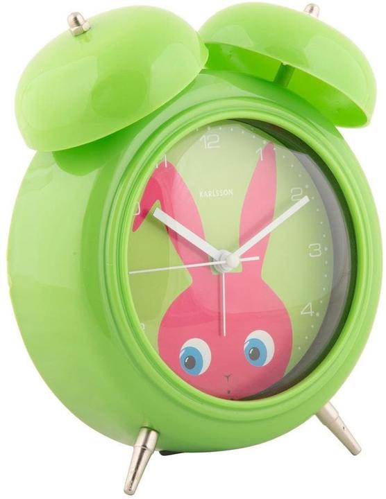 Actual product image Karlsson Wecker Hase Dunkelgrün, Anzeige: Analog, Detailfarbe