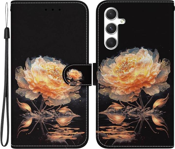 Actual product image Cover-Discount Galaxy S25 - Tasche Hülle mit Blüten Motiv (Samsung Galaxy S25)