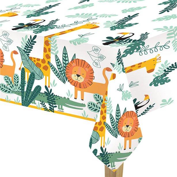 Actual product image Amscan Paper Tablecloth Safari (120 x 180 cm)