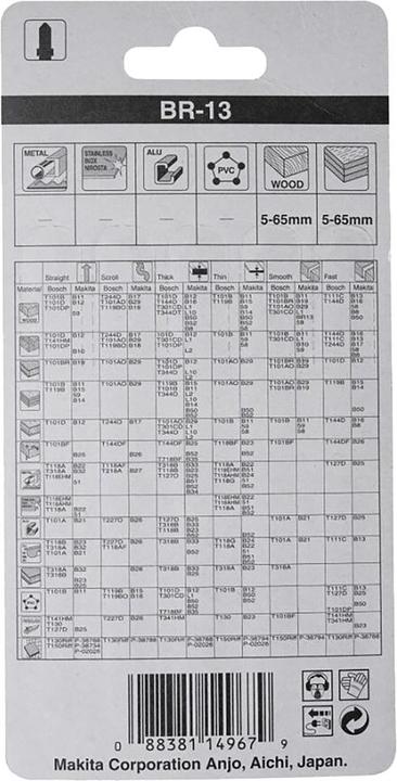 Produktbild Makita Stichsägeblatt BR-13
