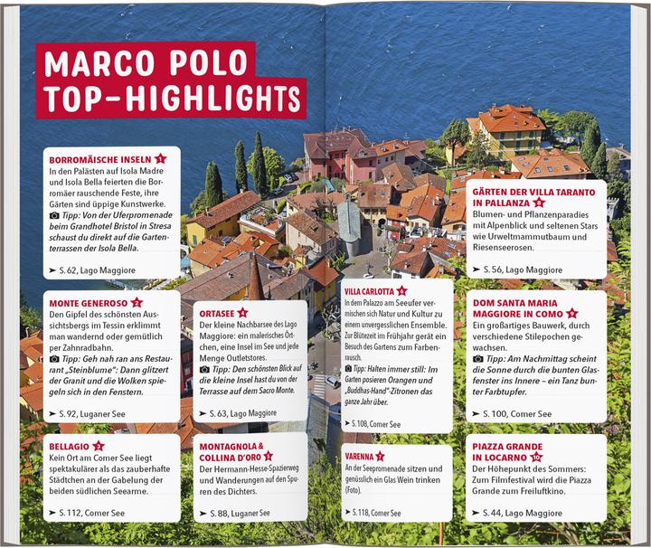 Immagine prodotto Reiseführer Oberitalienische Seen, Lago Maggiore, Luganer See, Comer See (Tedesco, Stefanie Claus, Jörg Steiner, 2024)