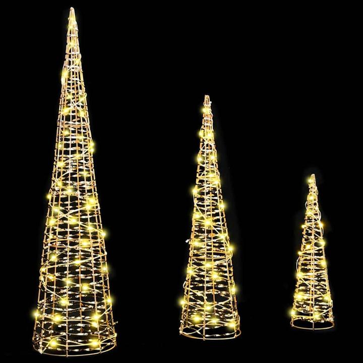Produktbild vidaXL Weihnachtsornament (3x)
