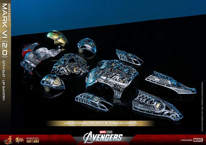 Image du produit Hot Toys Marvel's The Avengers accessoires pour figurines Accessories Collection Series Iron Man Suit-Up Gant