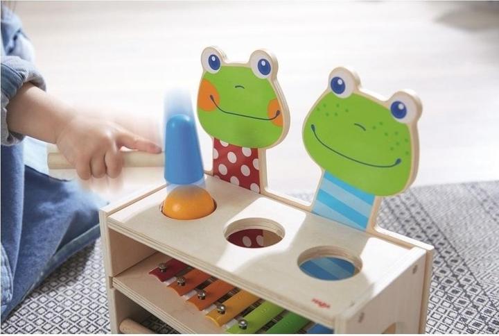 Actual product image Haba Frog Concert (Dutch, English, French, German, Italian, Spanish)