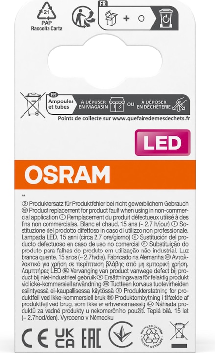 Produktbild Osram Led Star Mr16 (GU5.3, 3.80 W, 354 lm, 1 x, F)