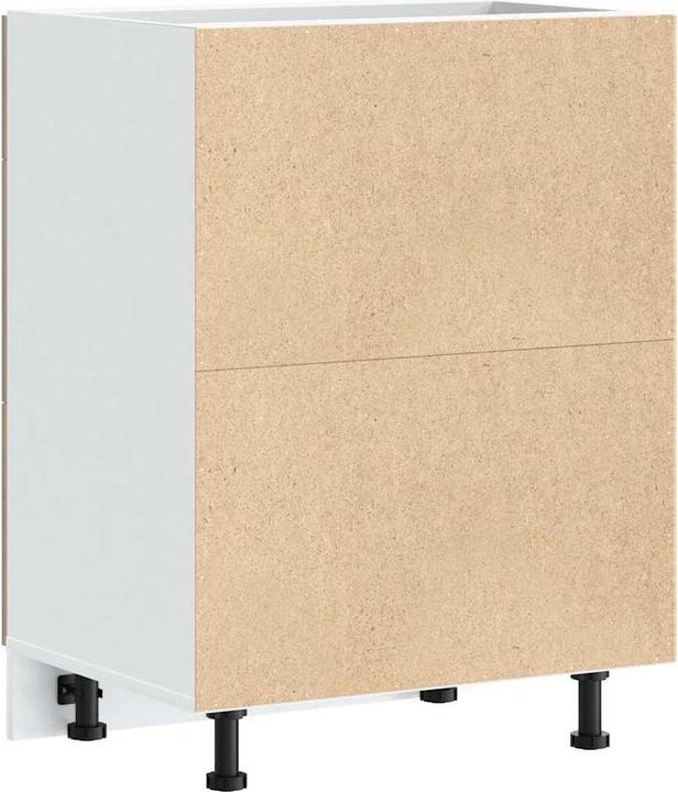 Produktbild vidaXL Küchenunterschrank Sonoma-Eiche Holzwerkstoff Spülenunterschrank (60 x 46 x 81.50 cm)