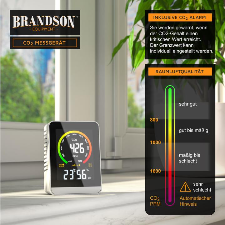 Produktbild Brandson CO2 Messgerät