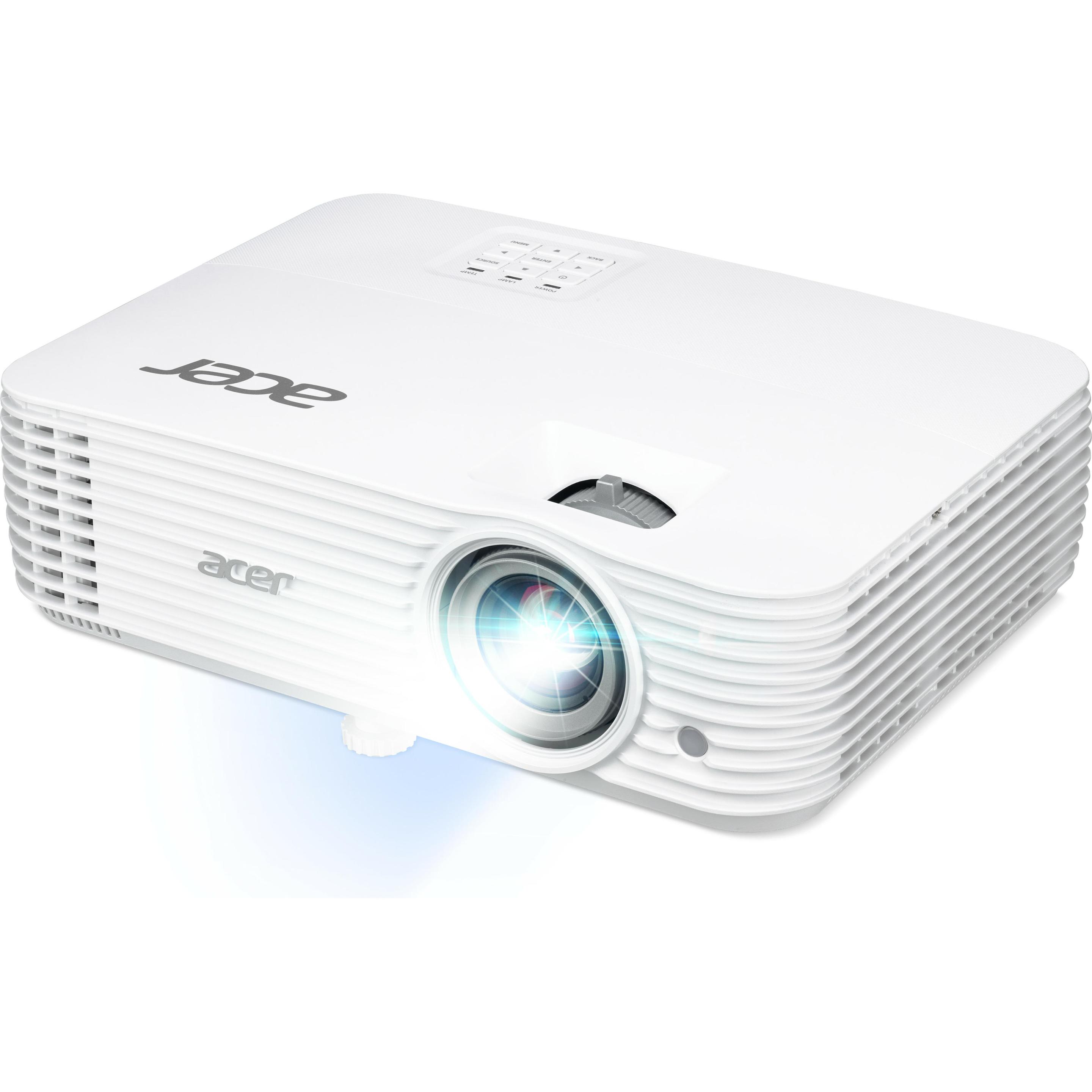 Acer H6543KI (Full HD, 4800 lm, 1.5 - 1.65:1), Beamer, Weiss