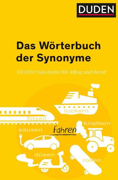 Actual product image Duden – Das Wörterbuch der Synonyme (German, Duden editorial office, 2020)
