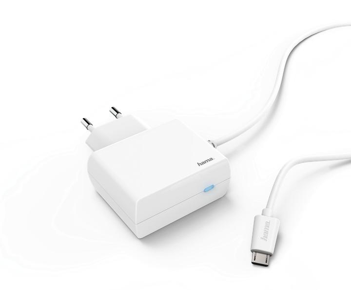 Produktbild Hama Ladegerät Micro-USB 1,2 A (6 W, 1 Port)