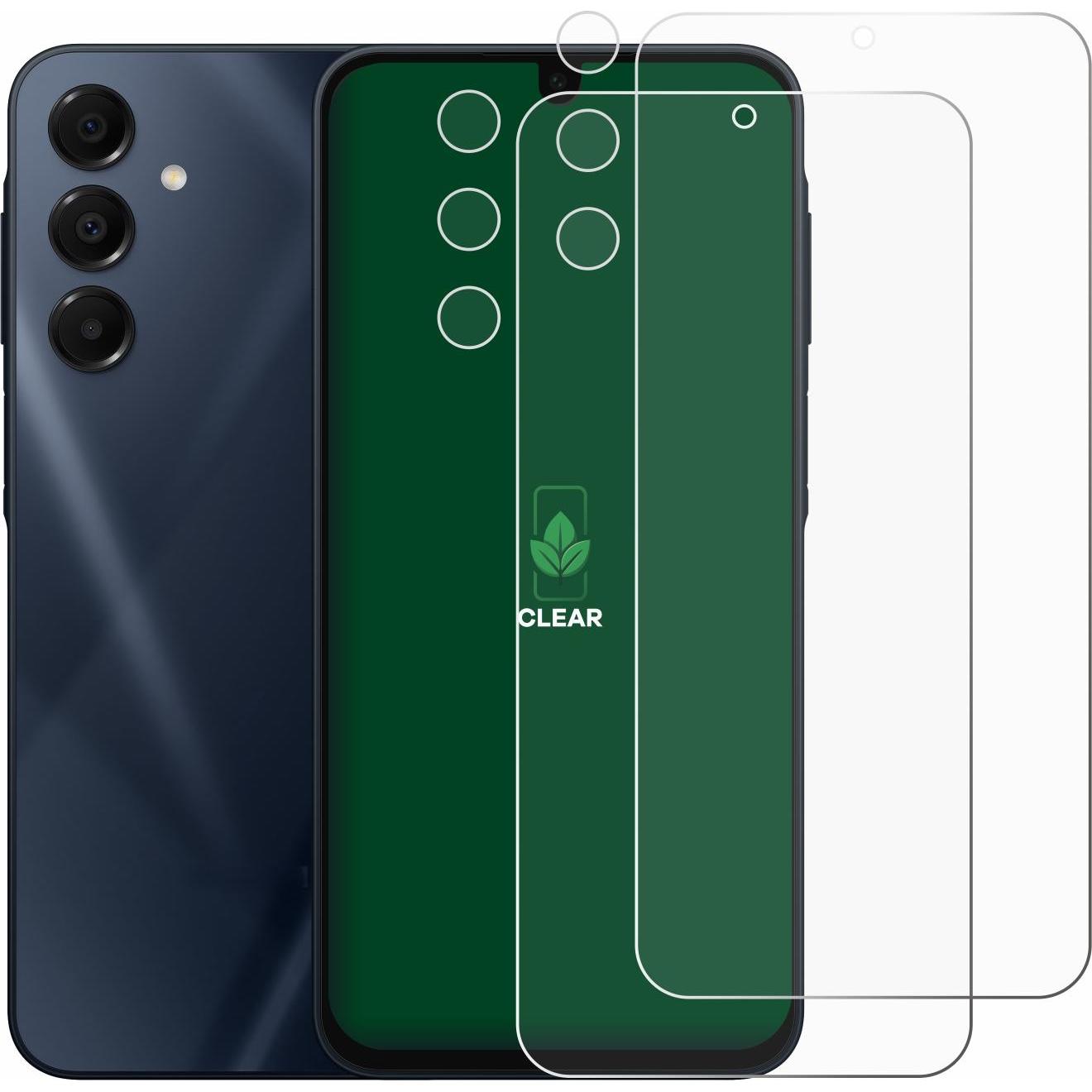 Thumbnail - ScreenLeaf Schutzfolie nachhaltiger Displayschutz Displayschutzfolie Folie Klar Transparent (2 Stück, Samsung Galaxy A16...